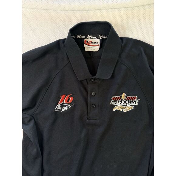 Chase Authentics Mens Medium Polo Shirt Greg Biffle Ameriquest Racing #16 NASCAR - Picture 2 of 12